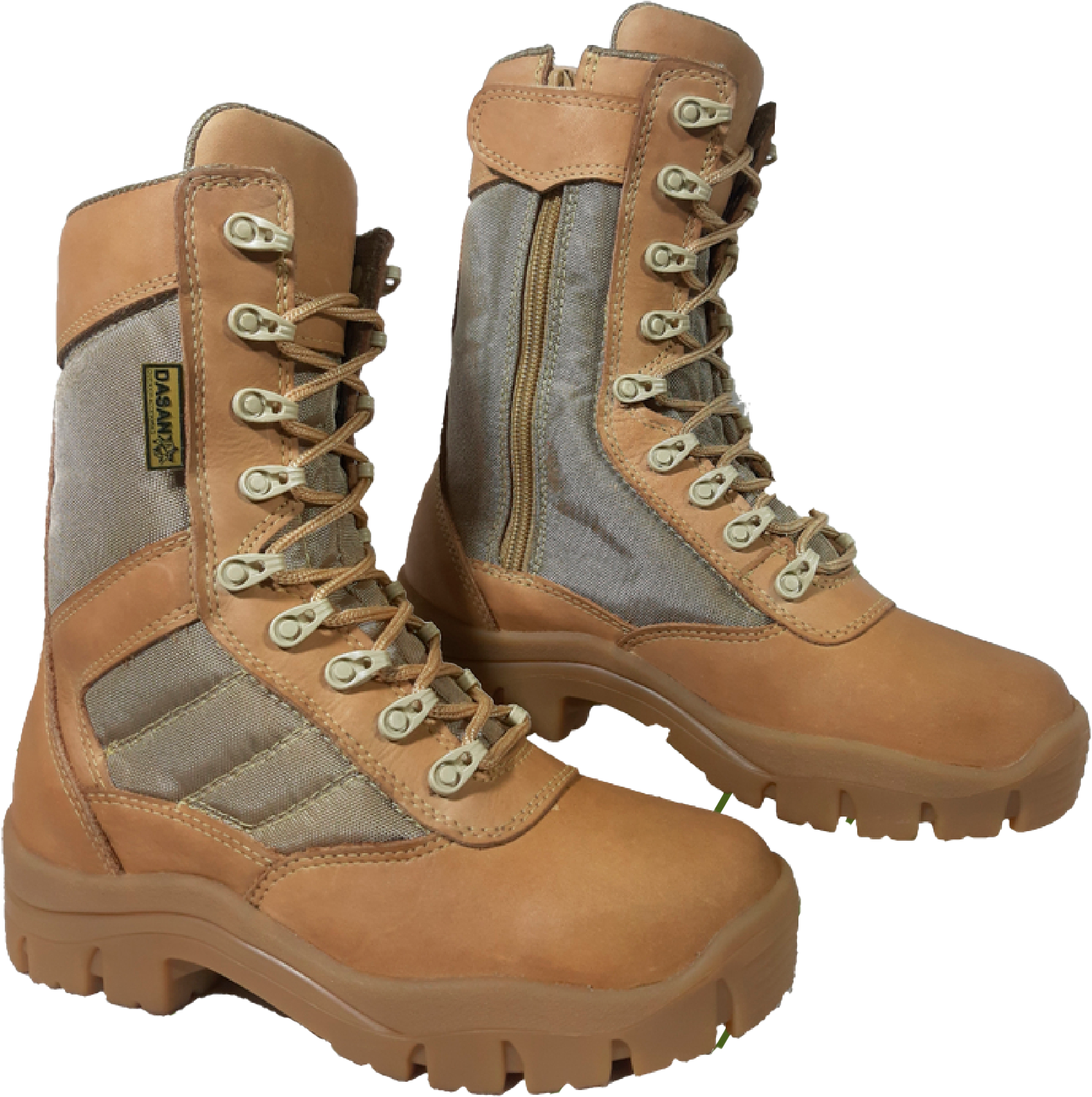 Botas track goyote color marron